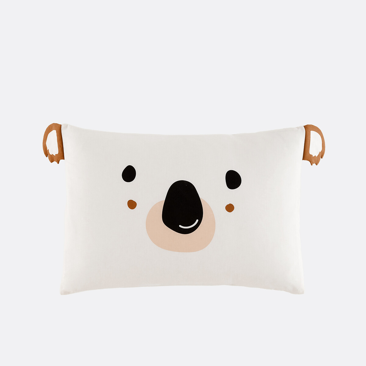 Parure de lit enfant 50% coton recyclé, taie rectangulaire, KOALA imprimé animal, LA REDOUTE INTERIEURS