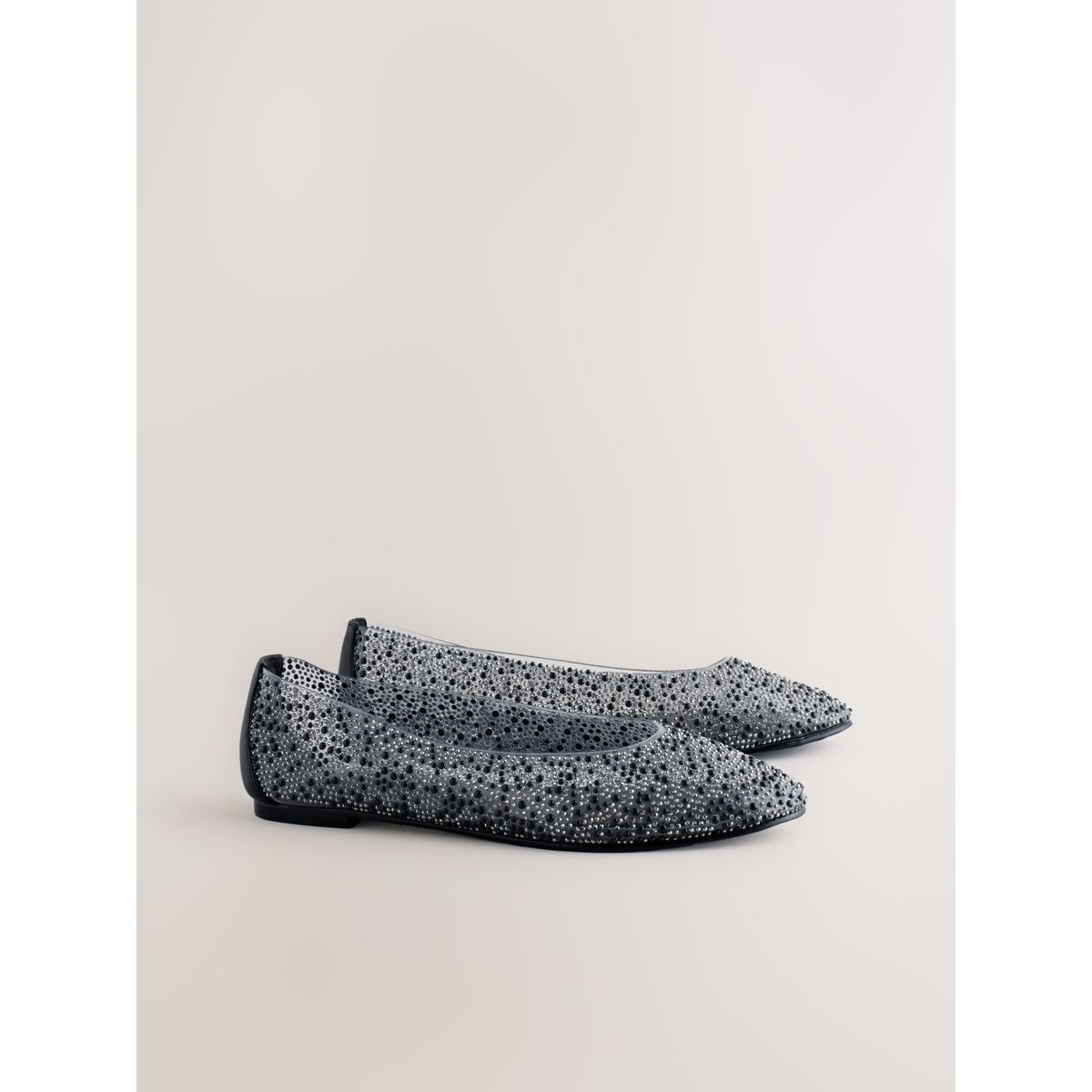 Ballerines en vinyle forever comfort® noir, NEXT