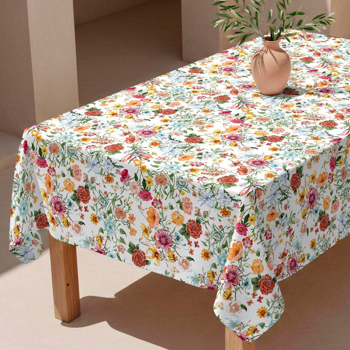 Nappe anti-taches Nela - 100% coton - multicolore, NAF NAF HOME