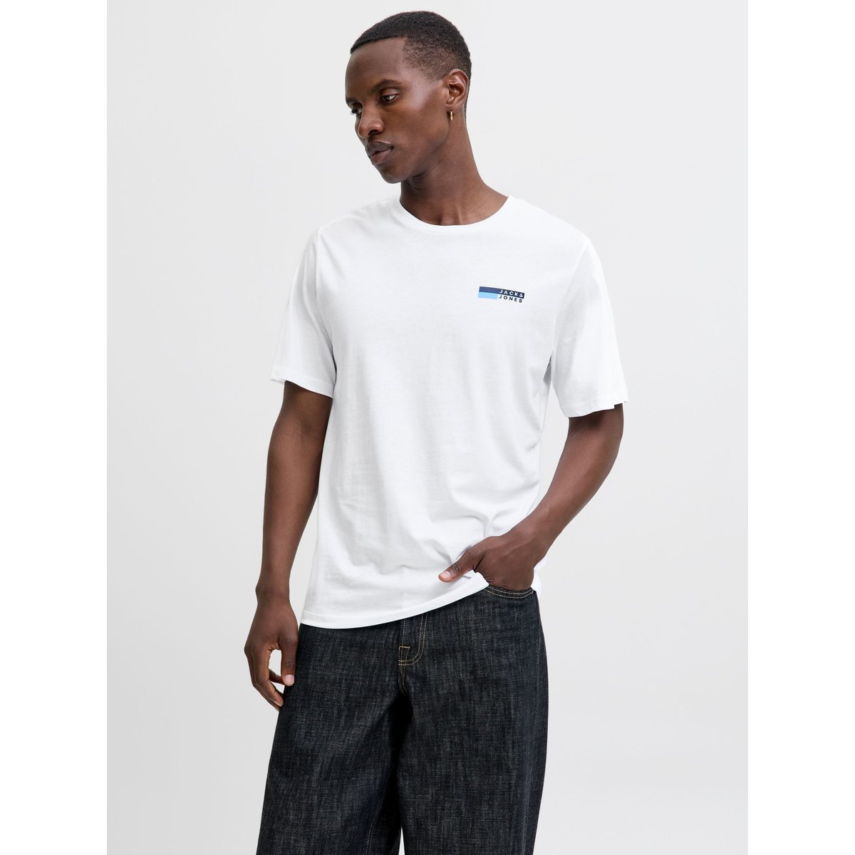 T-Shirt white, JACK & JONES