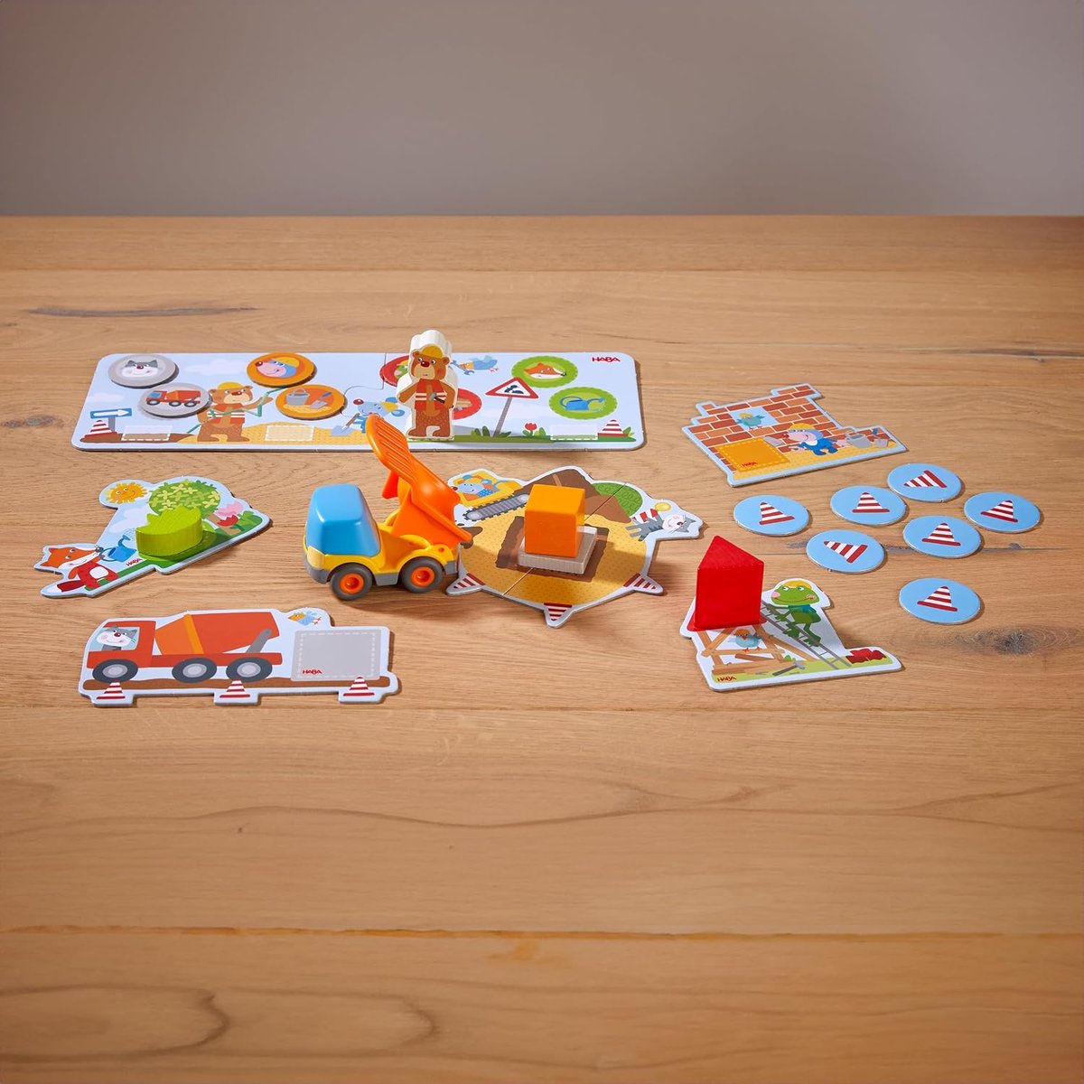 Mes premiers jeux Au chantier jaune, HABA