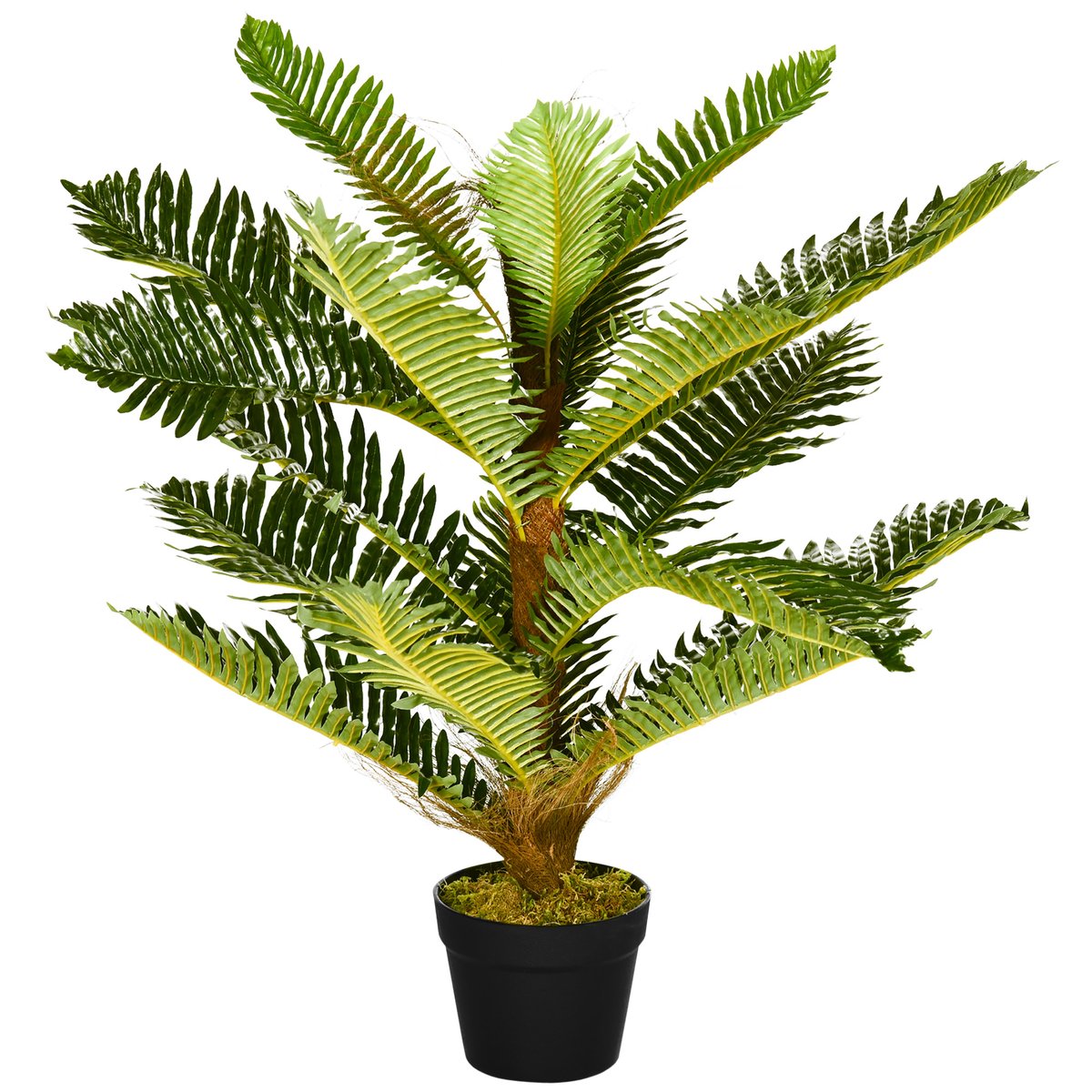 Palmier artificiel PEVA Vert vert, HOMCOM