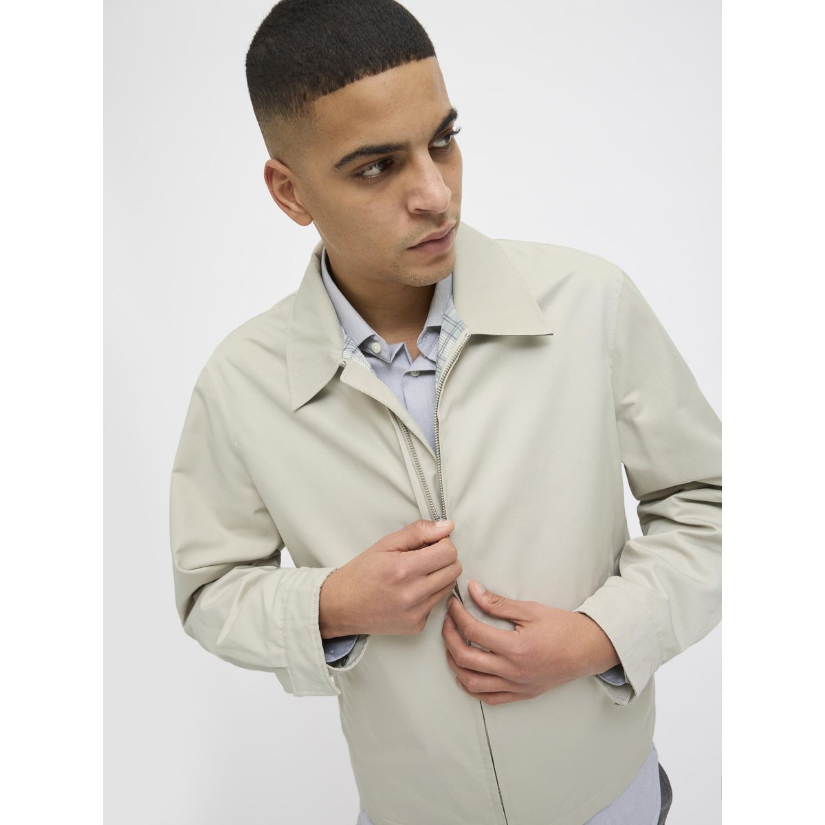 Blouson Aviateur silver lining, JACK & JONES