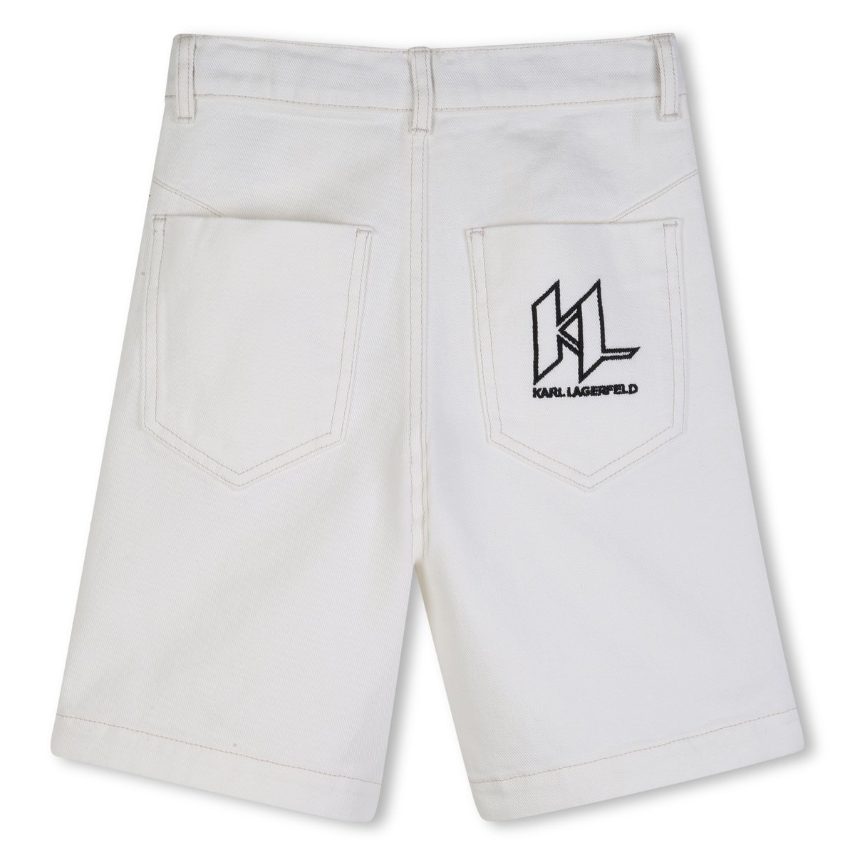 Bermuda avec poches milk, KARL LAGERFELD KIDS