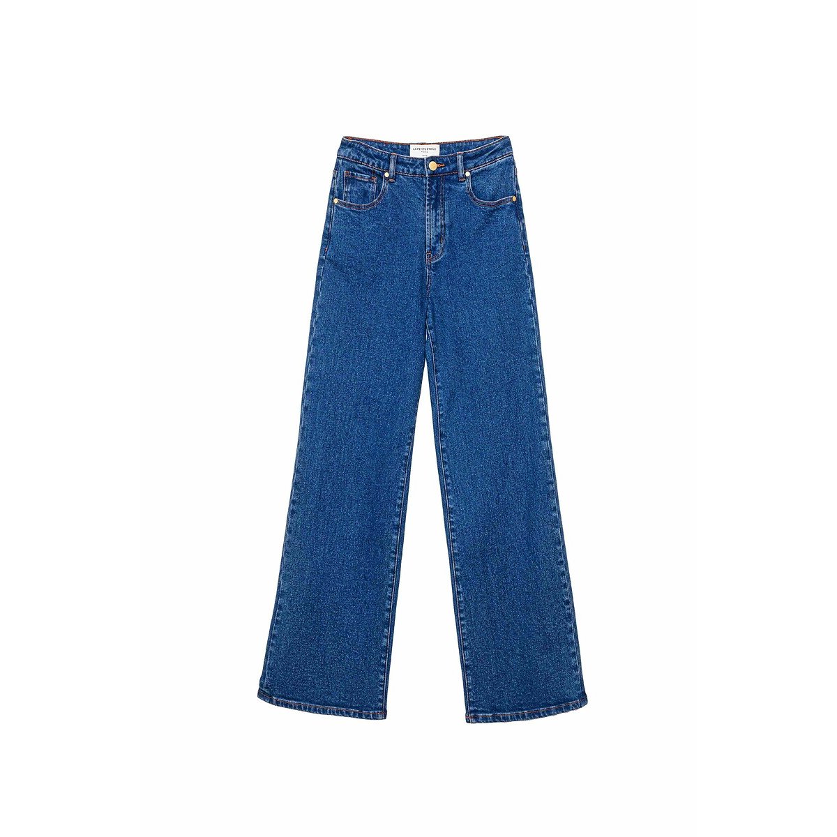 Zephyr Mom Jeans in Stretch Denim faded denim, LA PETITE ETOILE