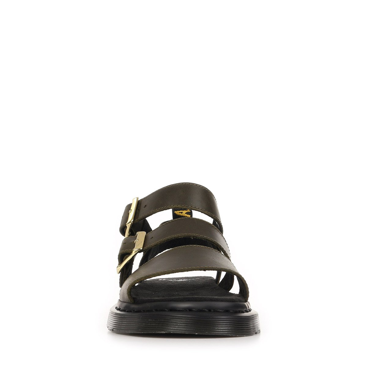 Sandales Gryphon en cuir Wyoming olive, DR. MARTENS