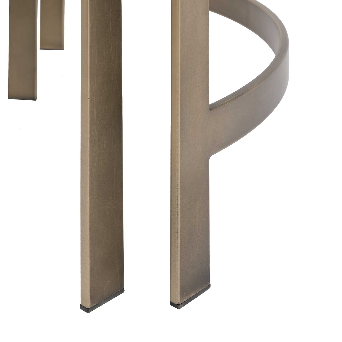 Set of 2 Monty Glass & Metal Nesting Tables bronze, ÉDITÉ