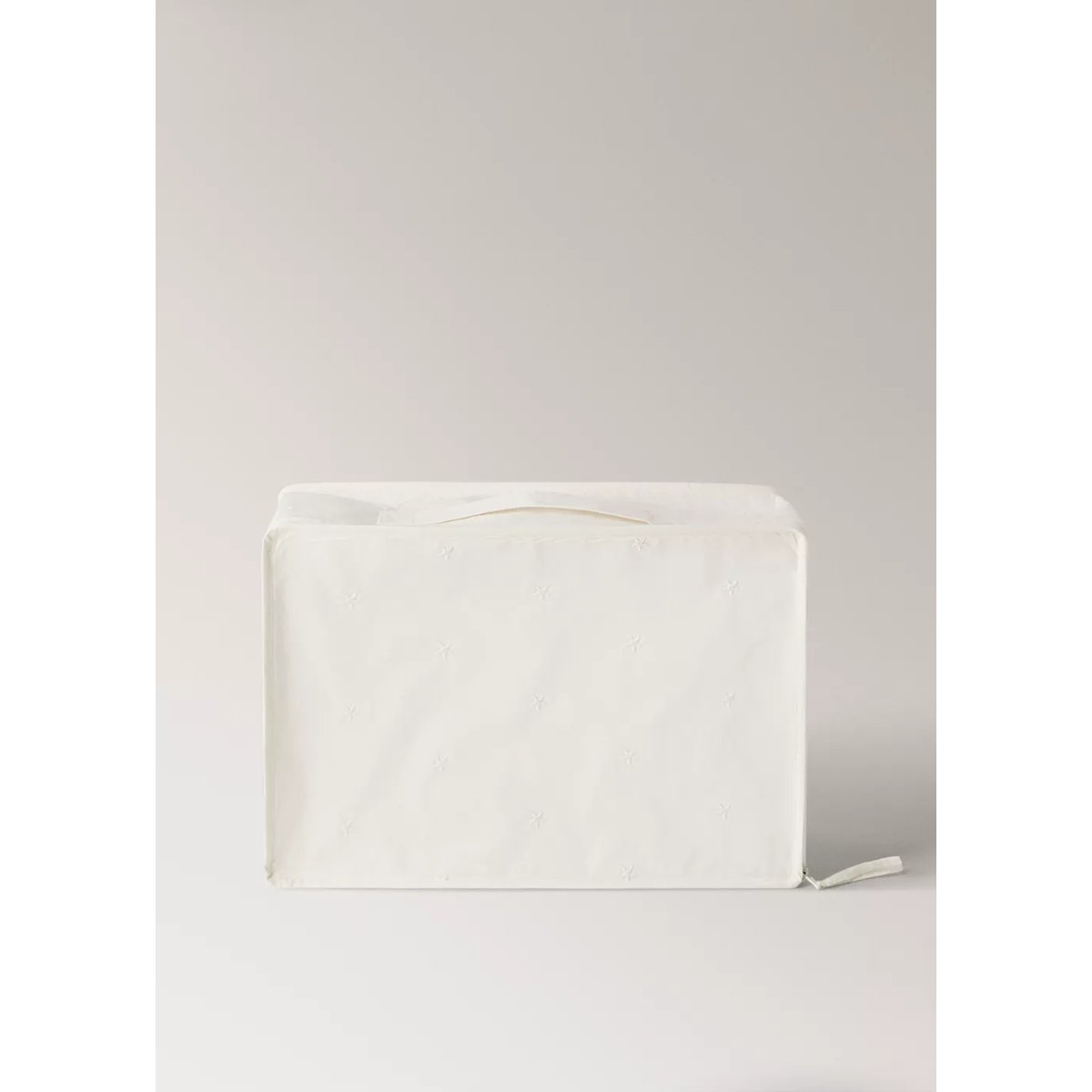 Trousse 100 % coton étoiles blanc cassé, MANGO HOME
