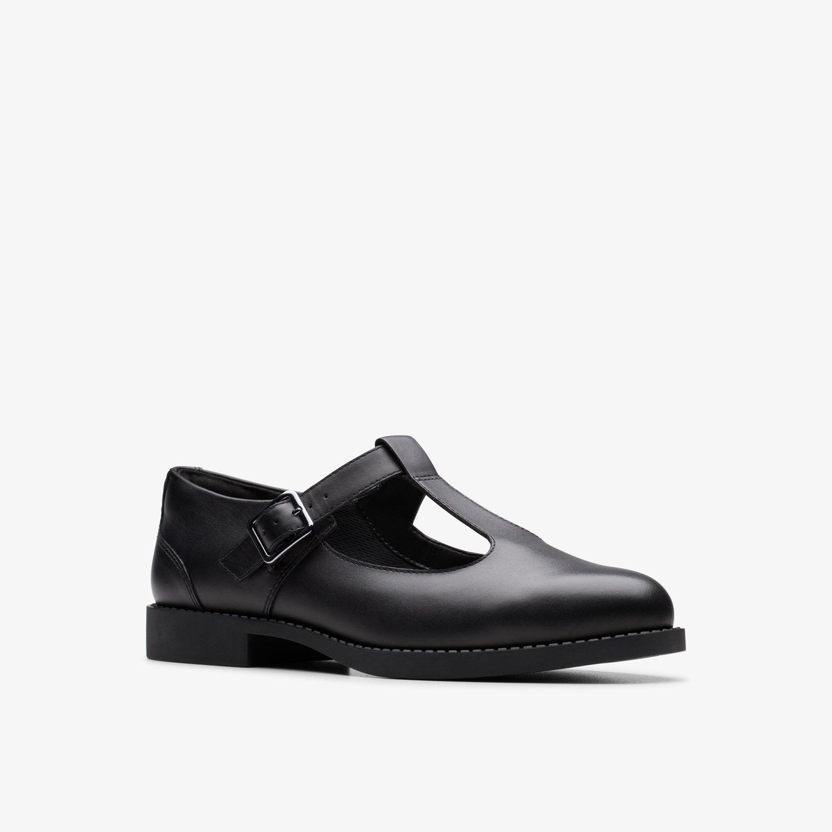 Derbies Cuir TAPA HOPE Y noir, CLARKS