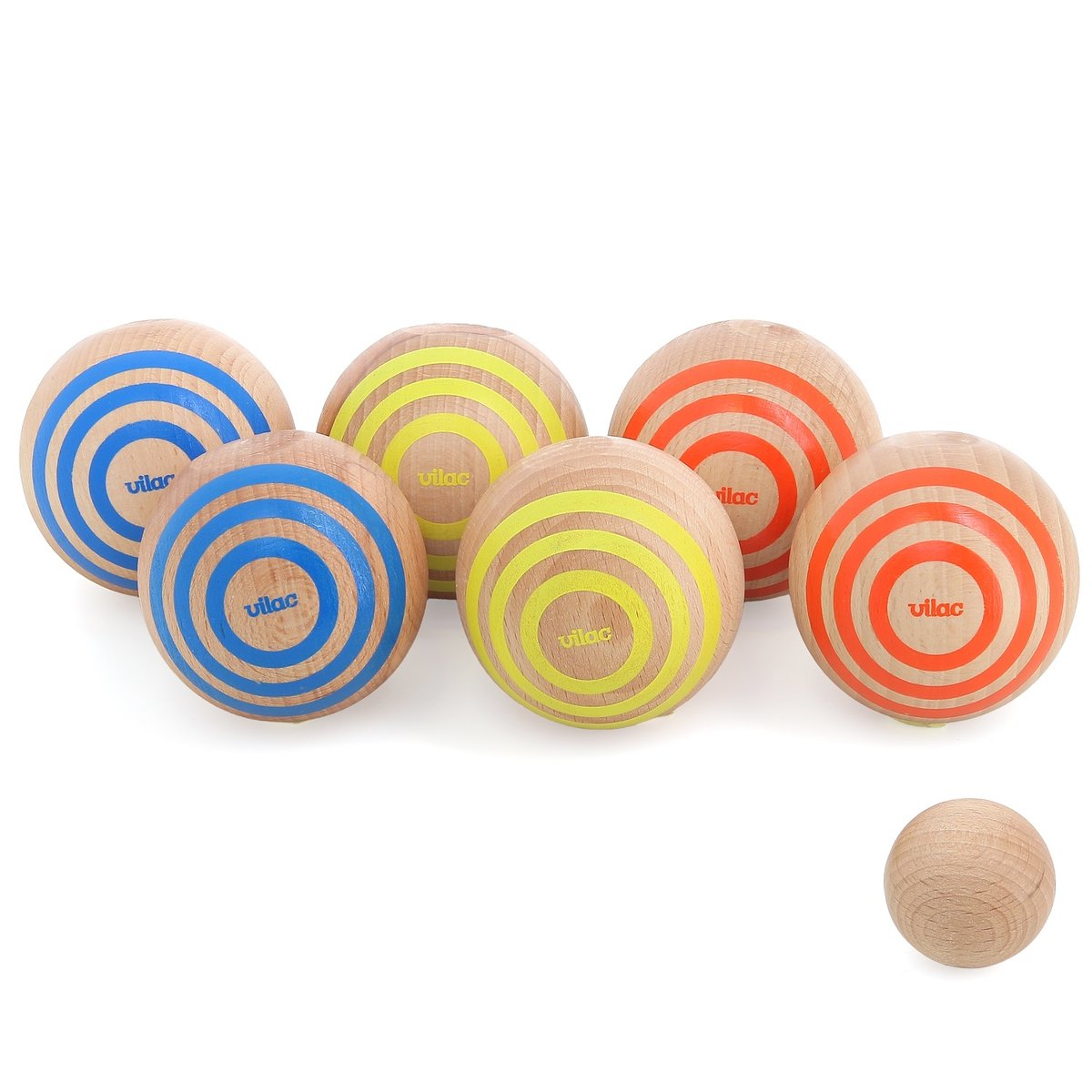 Jeu de pétanque Stripes beige, VILAC