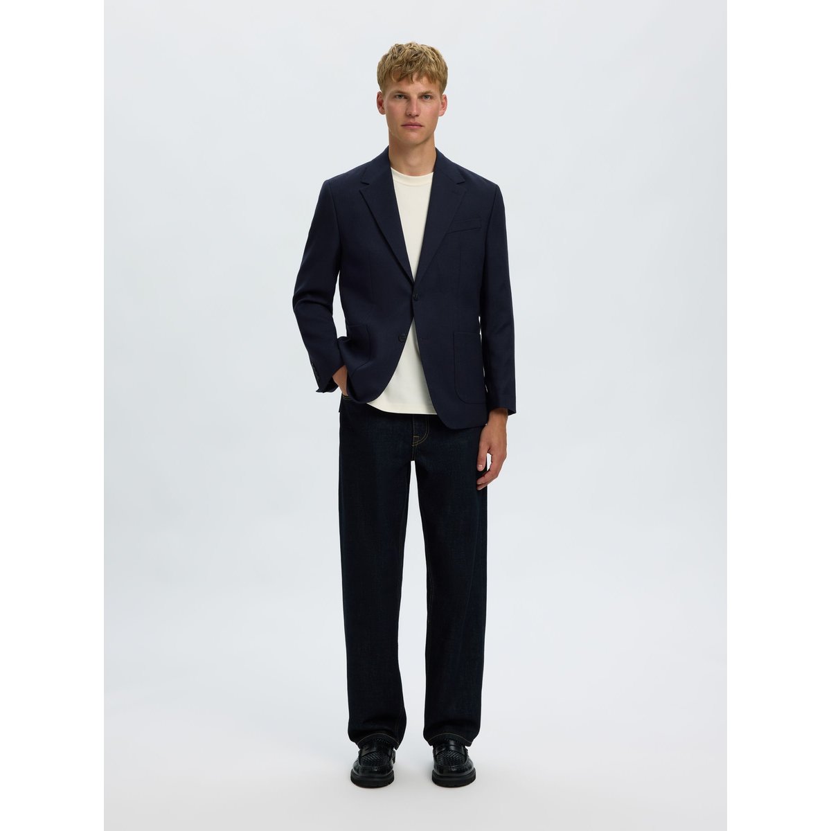 Blazer À Simple Boutonnage bleu - dark sapphire1, SELECTED