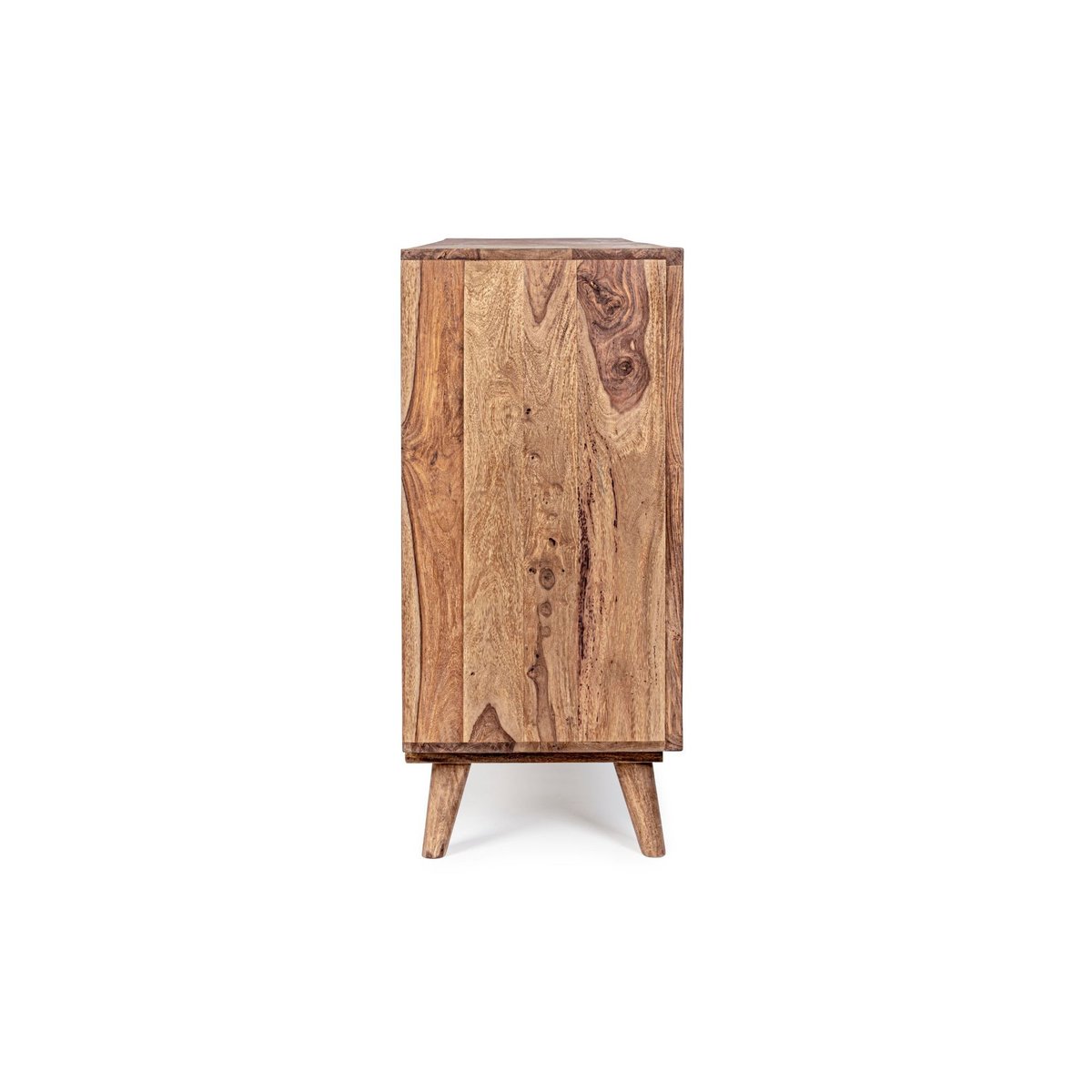 Buffet bas vintage en bois 4 portes L177 - LOCKE bois clair, HELLIN, DEPUIS 1862