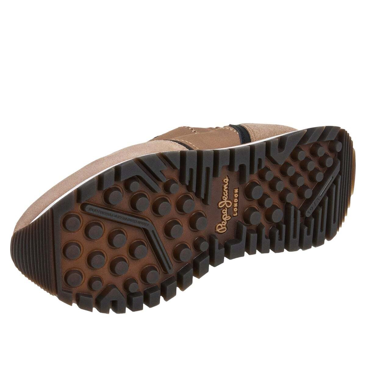 Baskets De Running Rétro beige chameau, PEPE JEANS