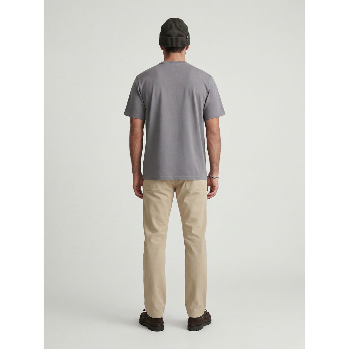 T-Shirt grise - frost gray 1, JACK & JONES