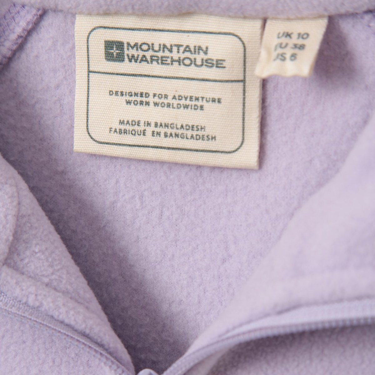 Veste polaire RASO lilas, MOUNTAIN WAREHOUSE