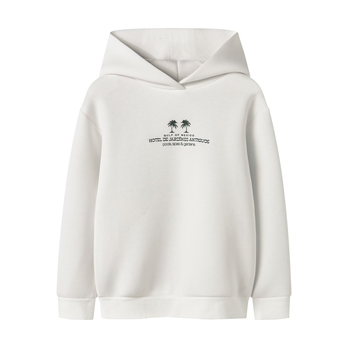 Sweat À Capuche bright white, NAME IT