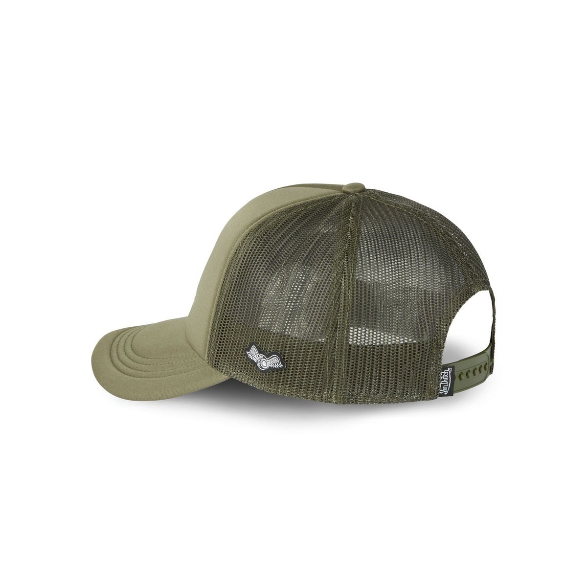 Casquette trucker FOAM kaki/noir/blanc, VON DUTCH