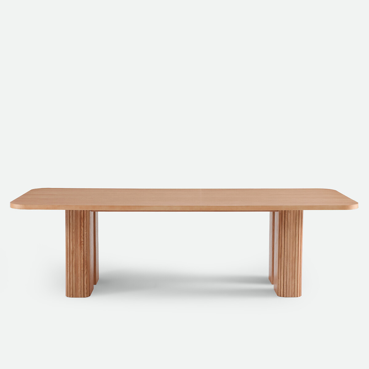 Latti Oak Veneer XL 8-10 Seater Dining Table oak, LA REDOUTE INTERIEURS