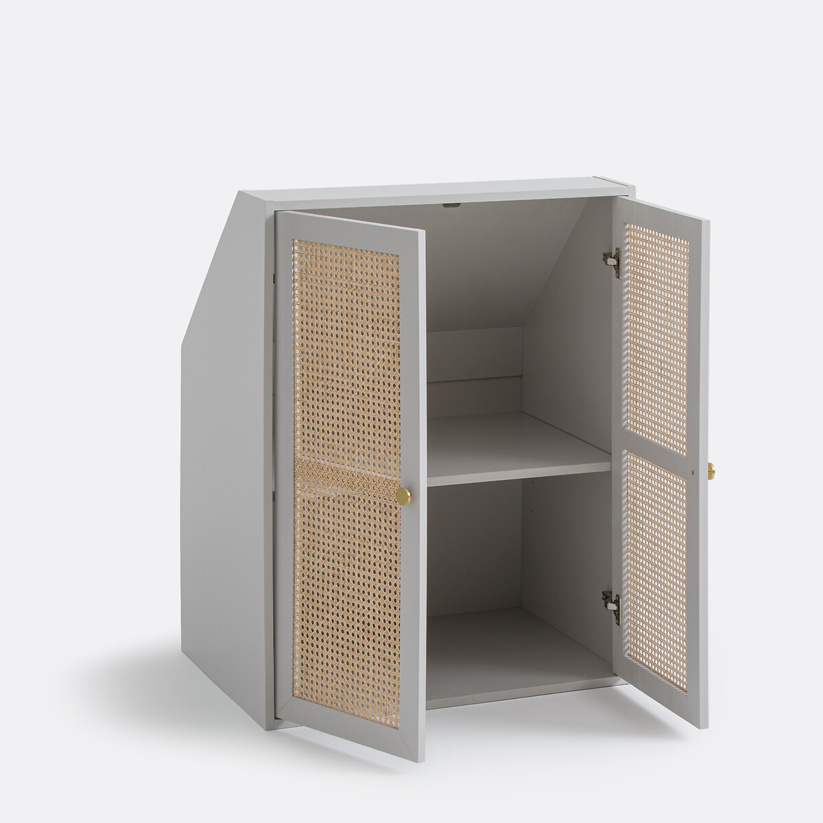 Armoire sous-pente, Paola gris/naturel, LA REDOUTE INTERIEURS