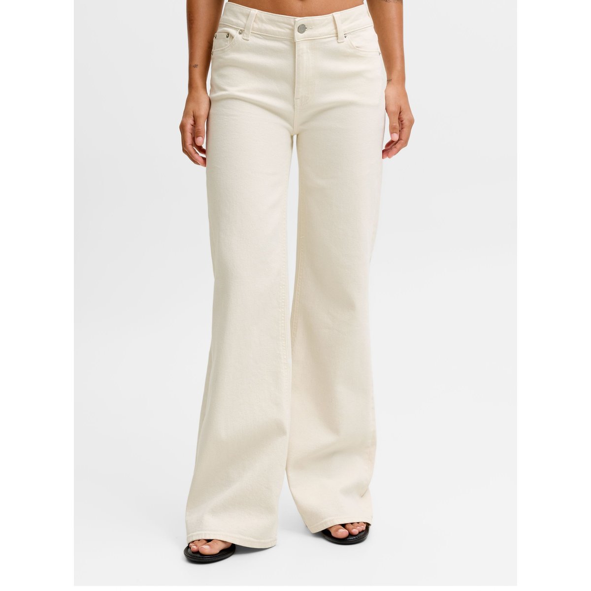Jean Coupe Évasée white denim, JJXX