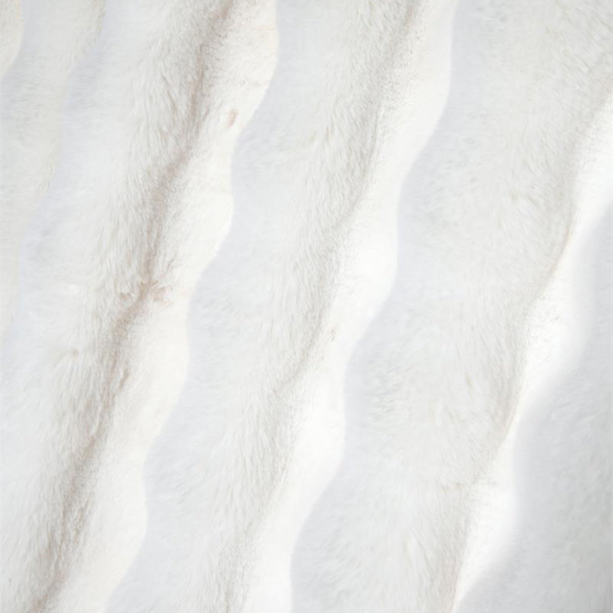 Rideau imitation fourrure ultra doux ecru, LOVELY CASA
