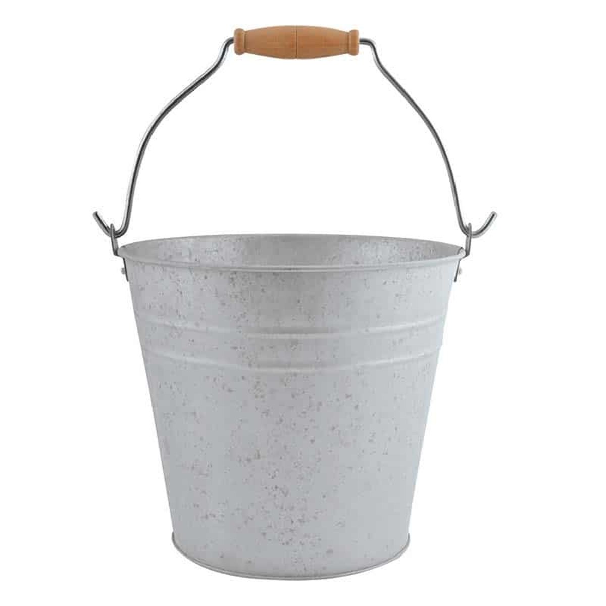 Seau zinc patiné 5 litres couleur unique, ESSCHERT DESIGN