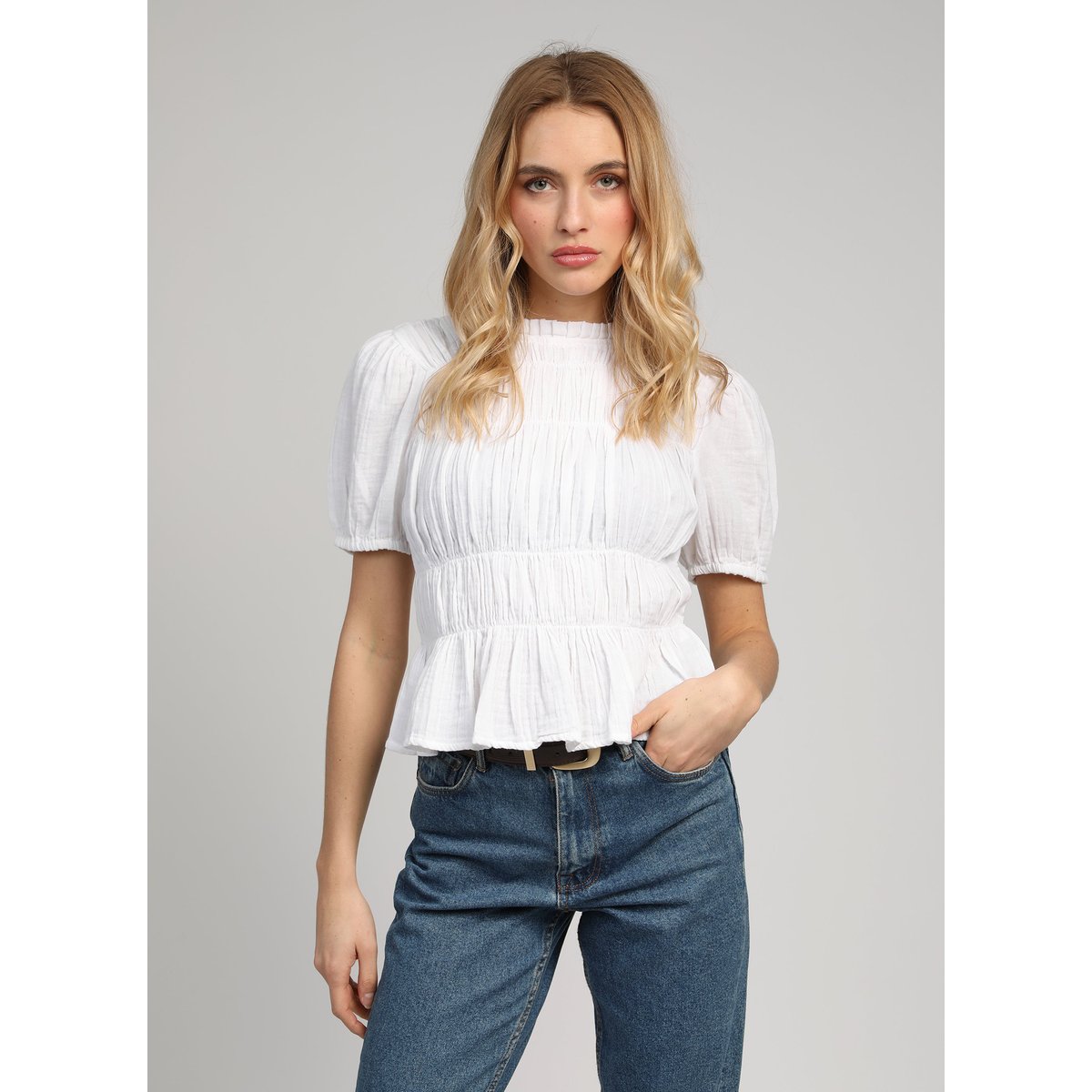 Top SIZAYA blanc, AN'GE