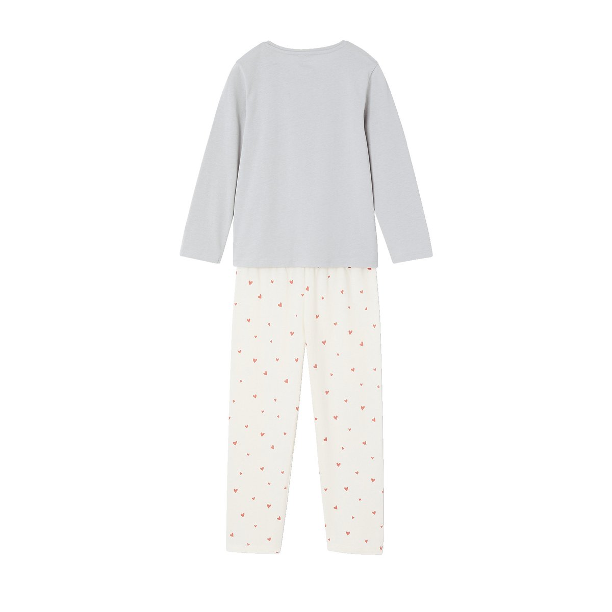 Lot de 2 pyjamas beige, VERTBAUDET