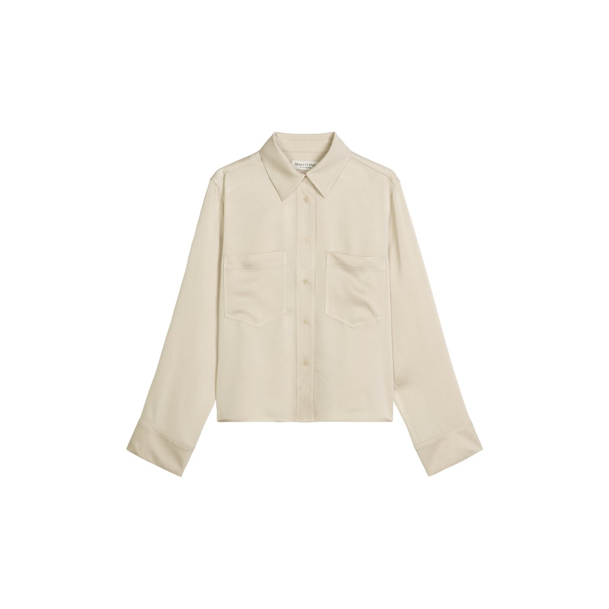 Survêtement relaxed en sergé de viscose noble beige, MARC O'POLO