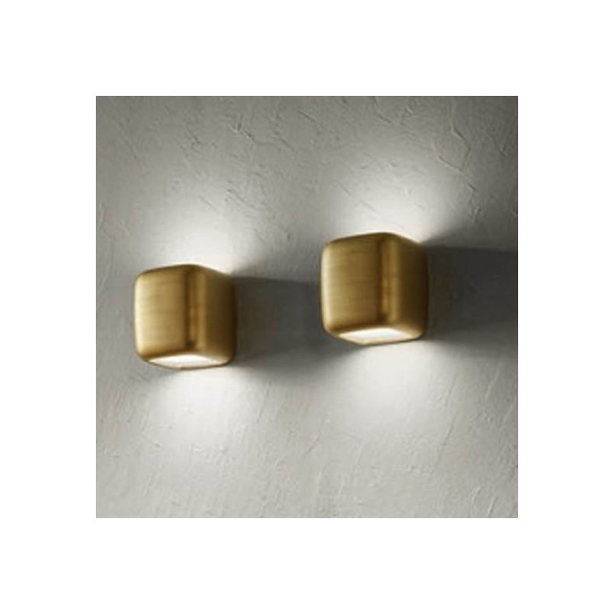 Applique Led Babol aluminium Or Mat doré, MILLUMINE