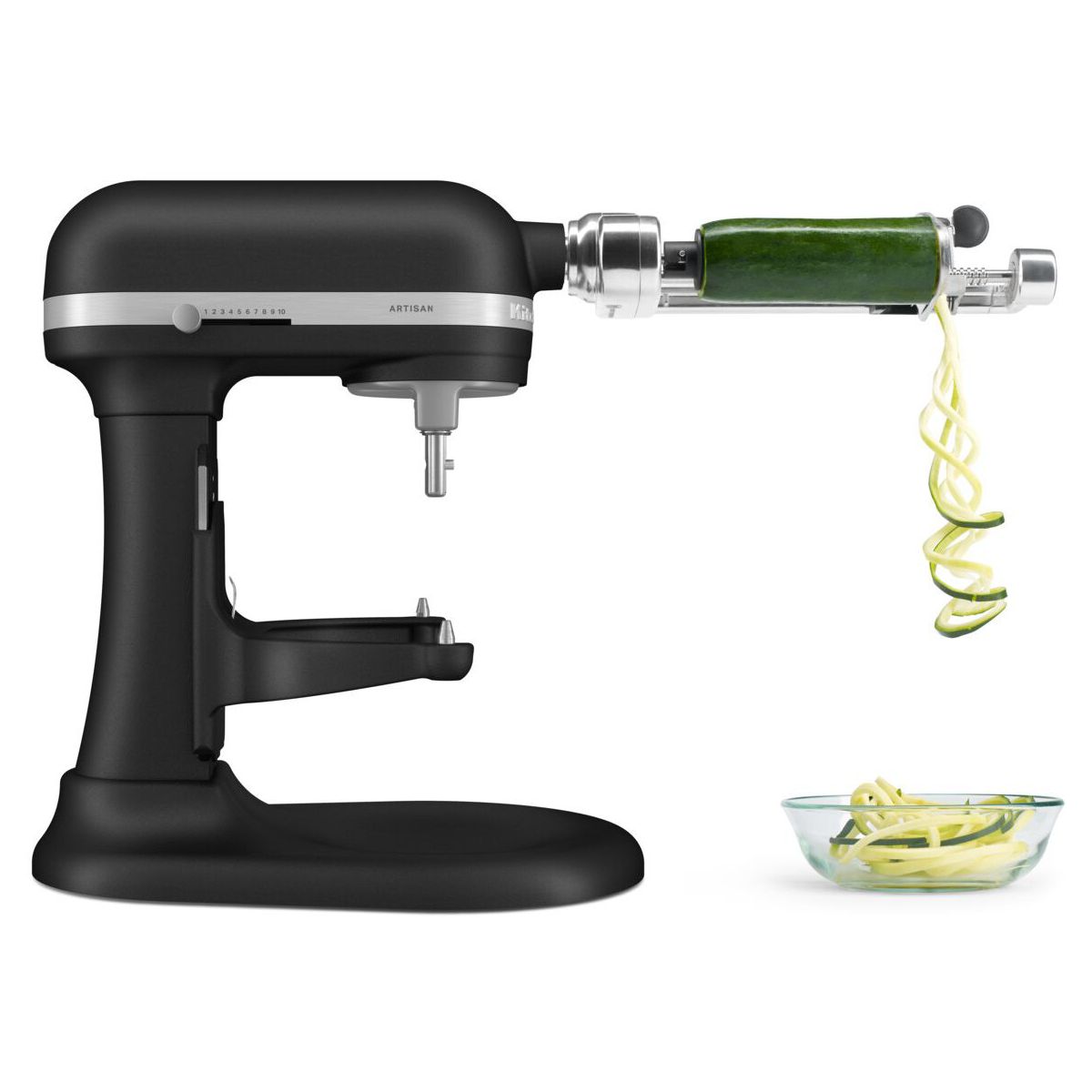 Robot pâtissier 5KSM70SHXEBK truffe noire couleur unique, KITCHENAID