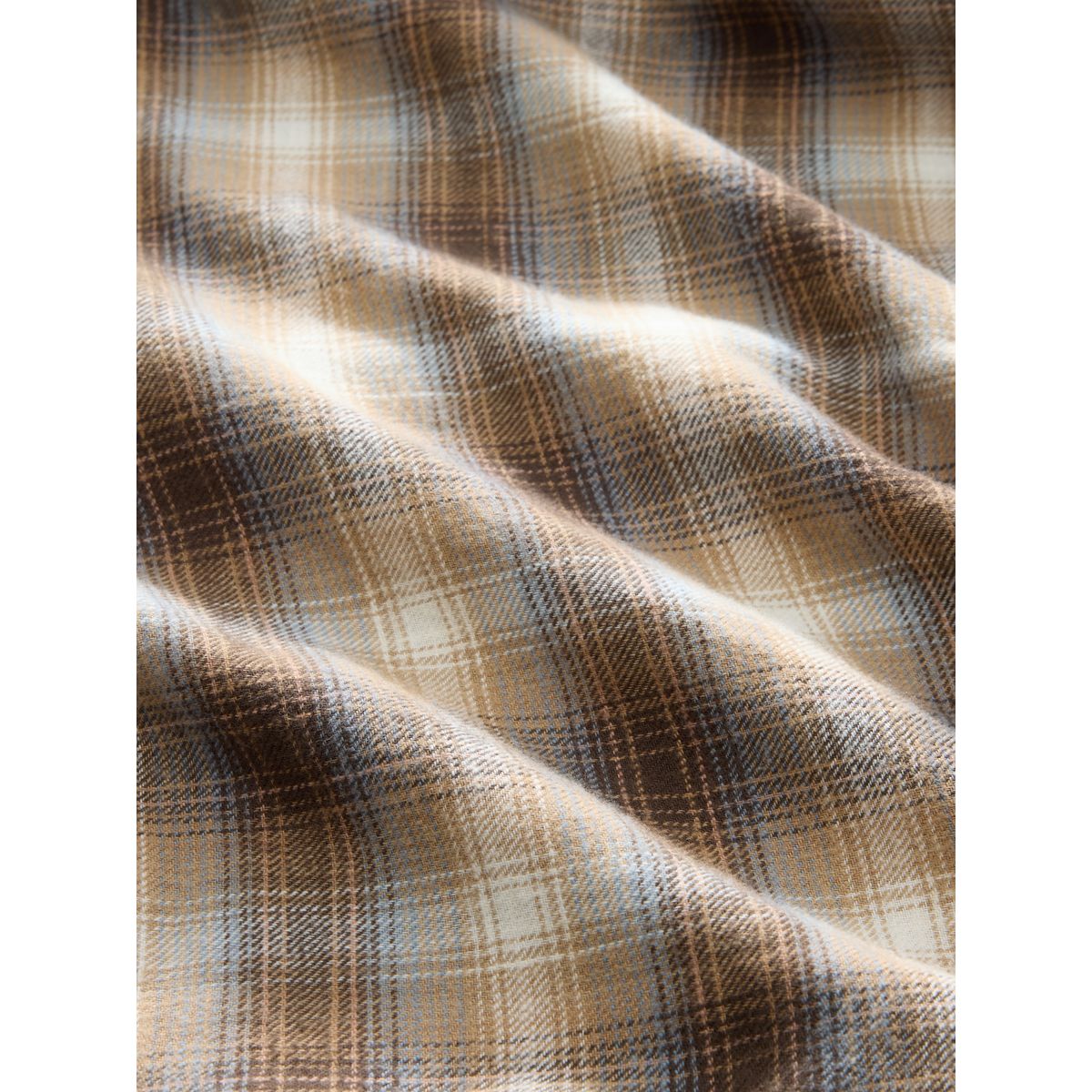 Chemise manches longues à carreaux carreaux neutres, NEXT