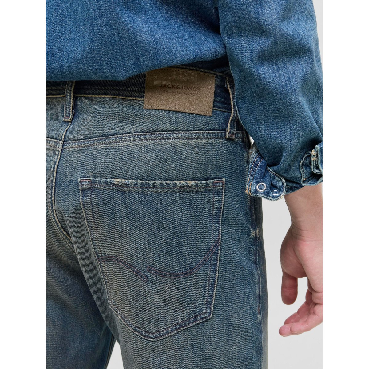 Jean Coupe Décontractée blue denim, JACK & JONES