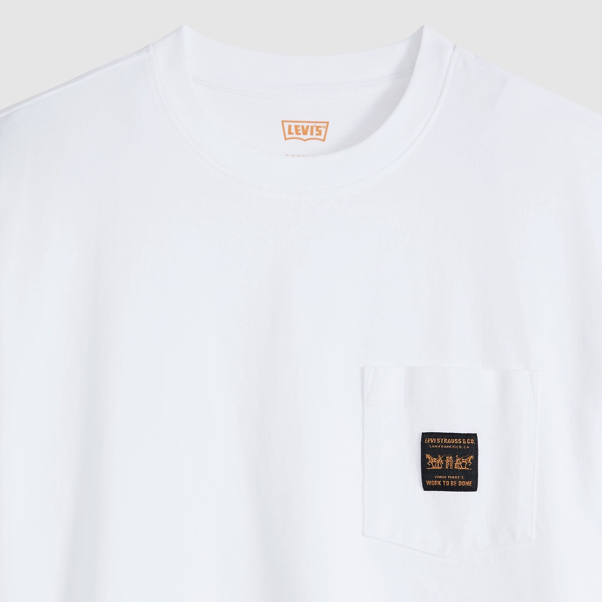 T-shirt manches courtes, WORKWEAR blanc, LEVI'S