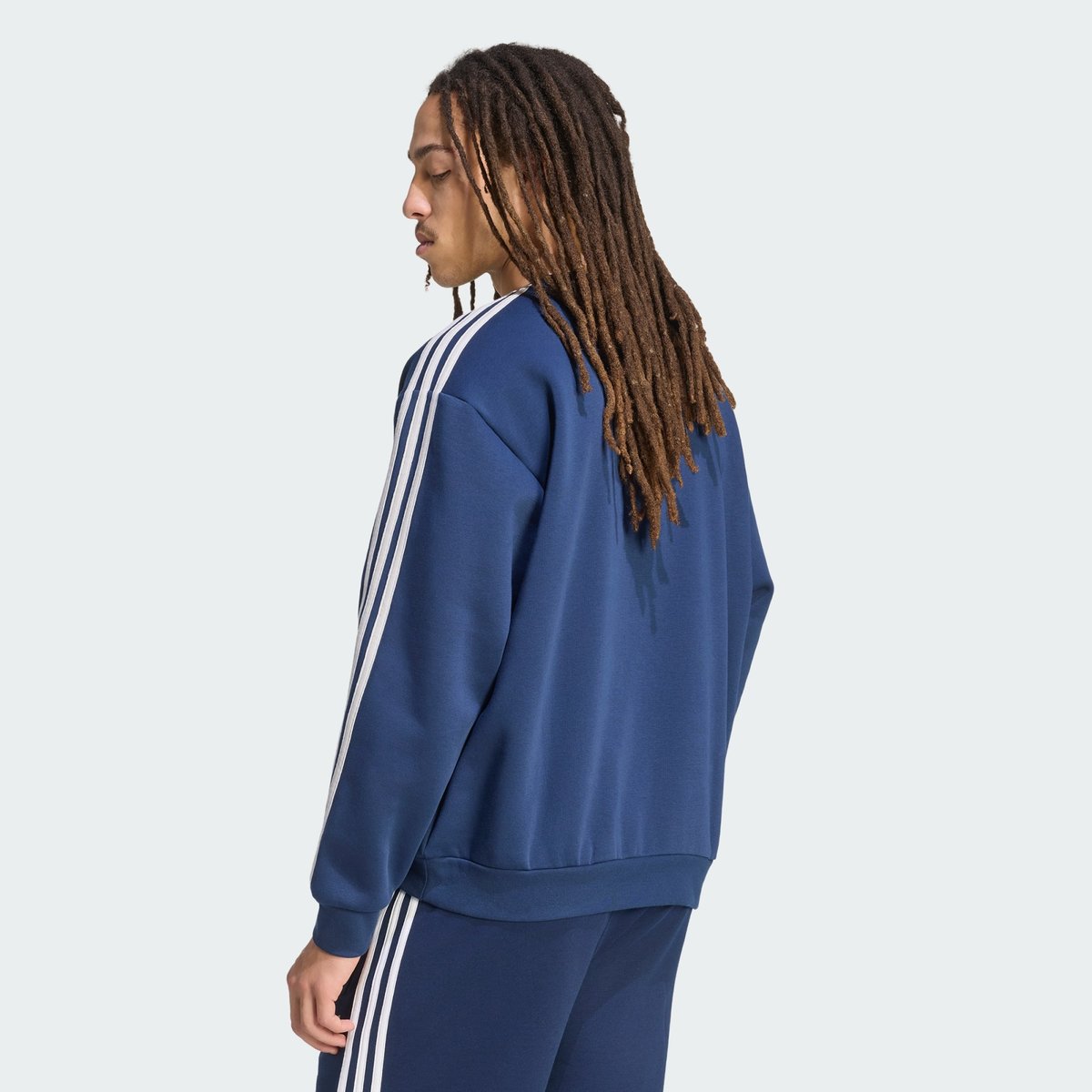 Haut Ras-Du-Cou Oversize 3-Bandes Adicolor Haut Ras-Du-Cou Oversize 3-Bandes Adicolor night indigo / grey two, adidas Originals