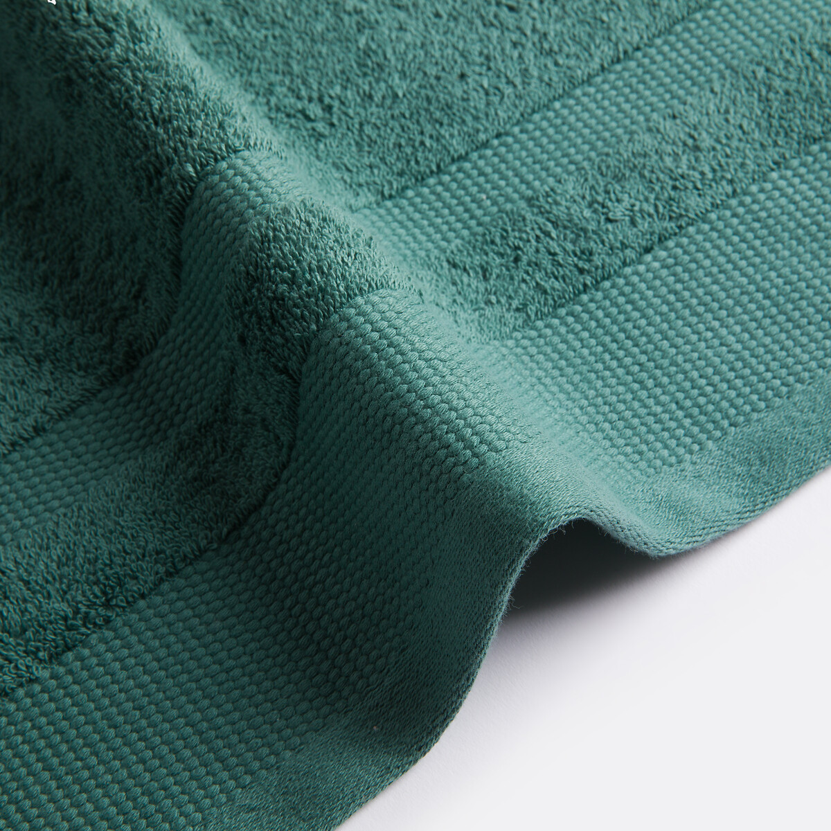 Serviette éponge en coton Égyptien 600g/m2, Kheops eucalyptus, LA REDOUTE INTERIEURS