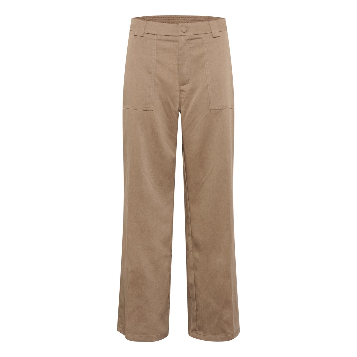 Casual pants beige silver mink, KAFFE