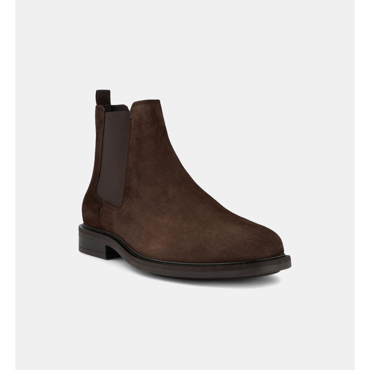 Boots chelsea orphée cuir marron, COMPTOIR GL