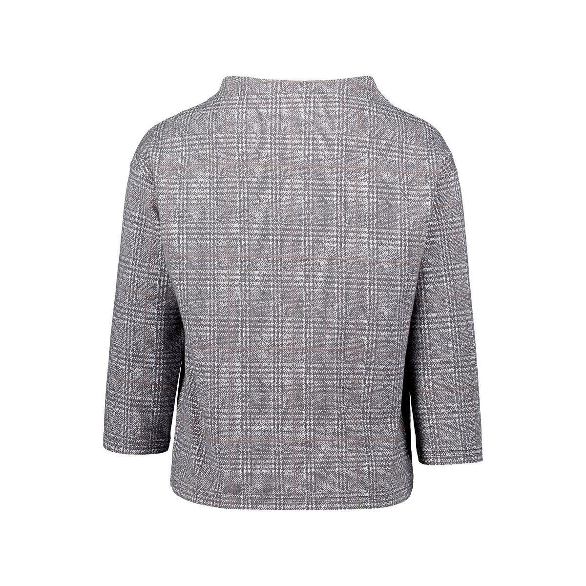Sweat-shirt à col gris/beige, BETTY BARCLAY