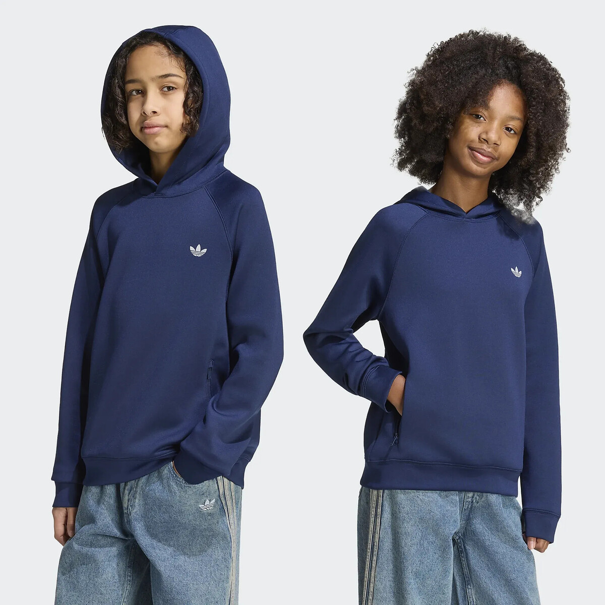 Sweat à capuche, ESSENTIALS bleu marine, adidas Originals
