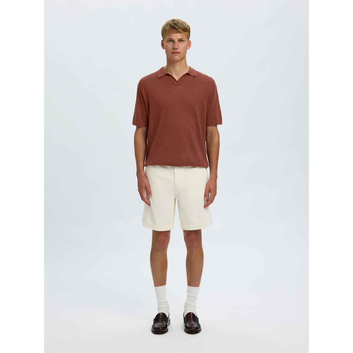 Polo rouge - cherry mahogany, SELECTED