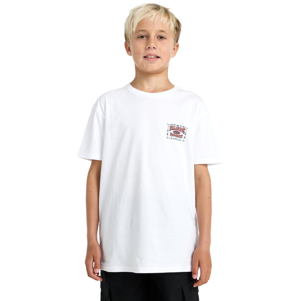 T shirt manches courtes DOUBLE SPREAD blanc white, BILLABONG