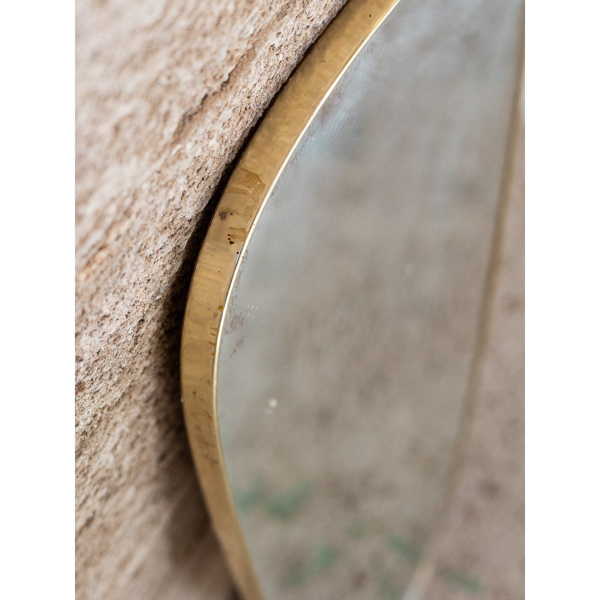 Miroir allongé Igor N°1139 - Bon état doré, DEBONGOUT