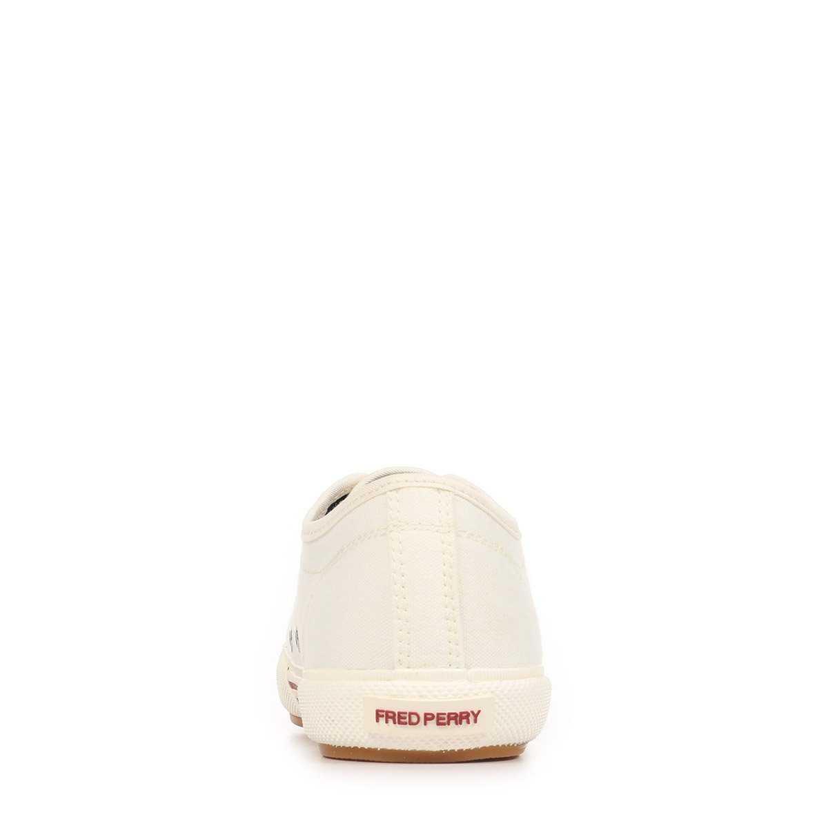 Baskets B708 VINTAGE TENNIS CANVAS snwht / bred / nvy, FRED PERRY
