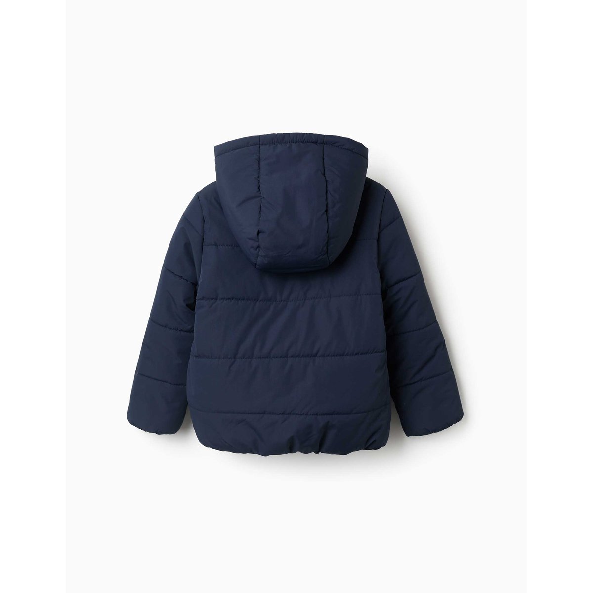 Doudoune avec capuche et doublure en polaire bleu, ZIPPY