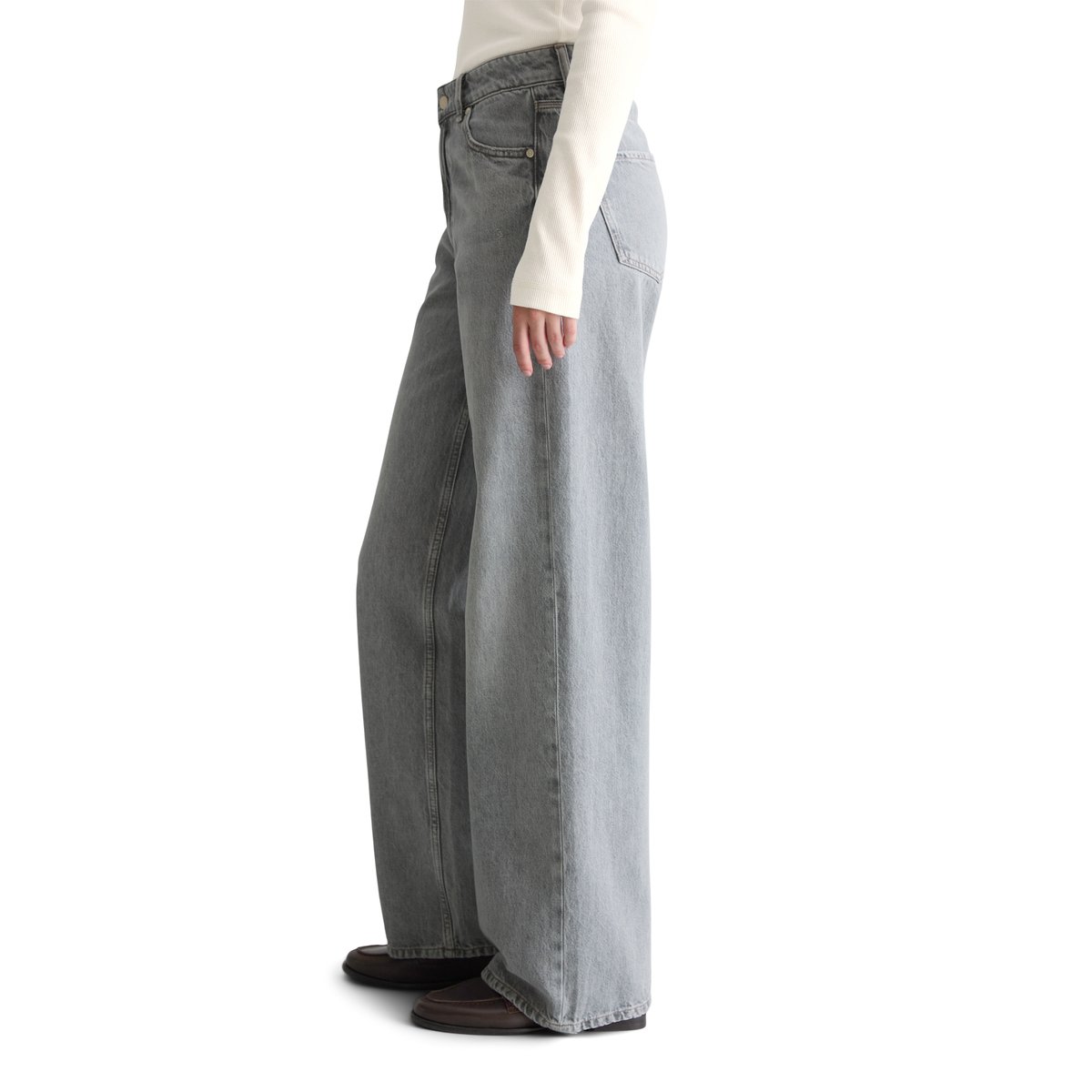 Jeans modèle Tomma large en coton bio sans stretch bleu clair, MARC O’POLO DENIM