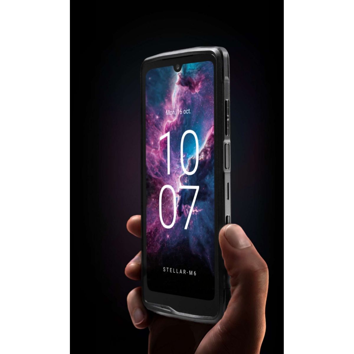 Smartphone Stellar M6 5G 128Go Noir couleur unique, CROSSCALL