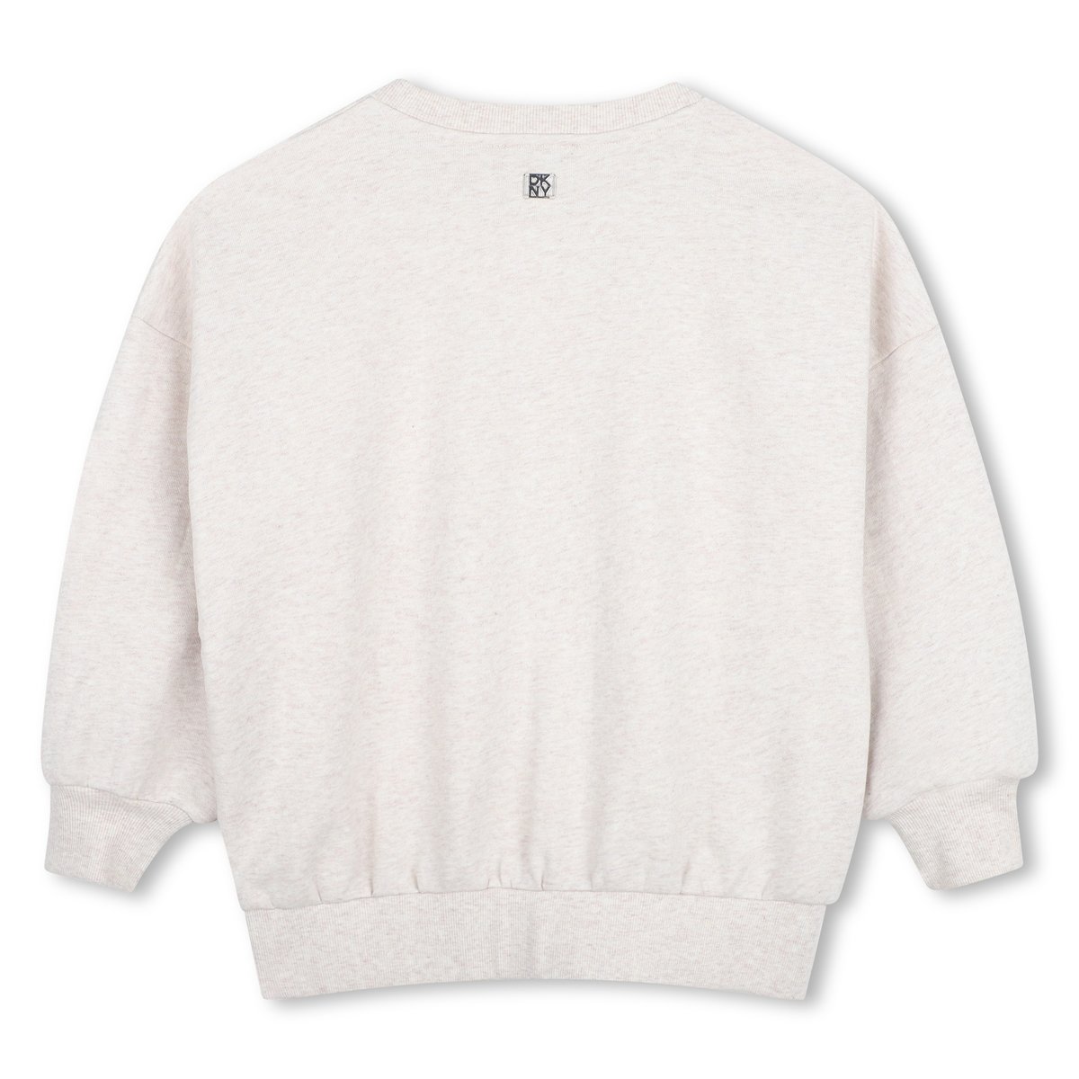 Sweat molletoné beige chine, DKNY