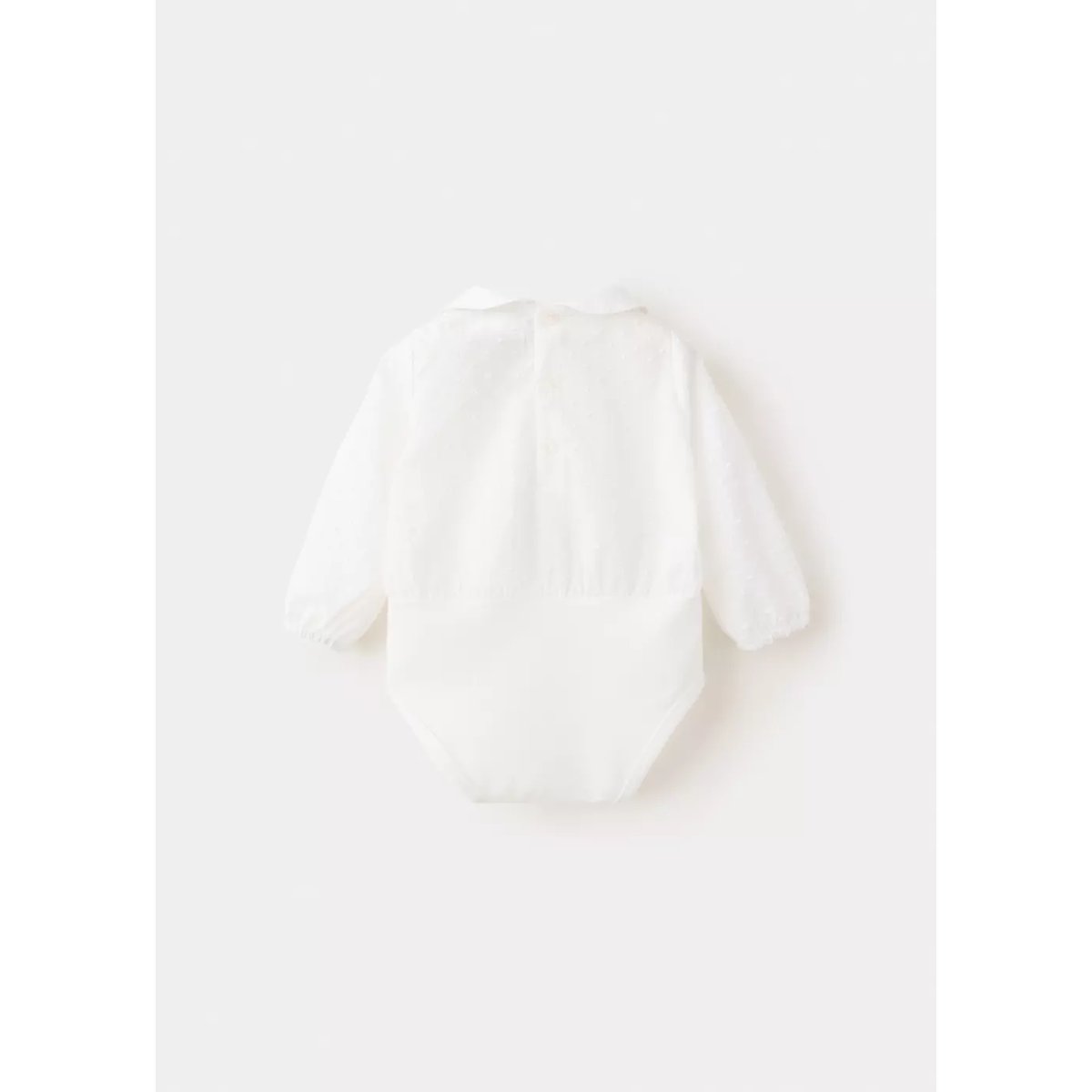Body col Claudine blanc cassé, MANGO BABY