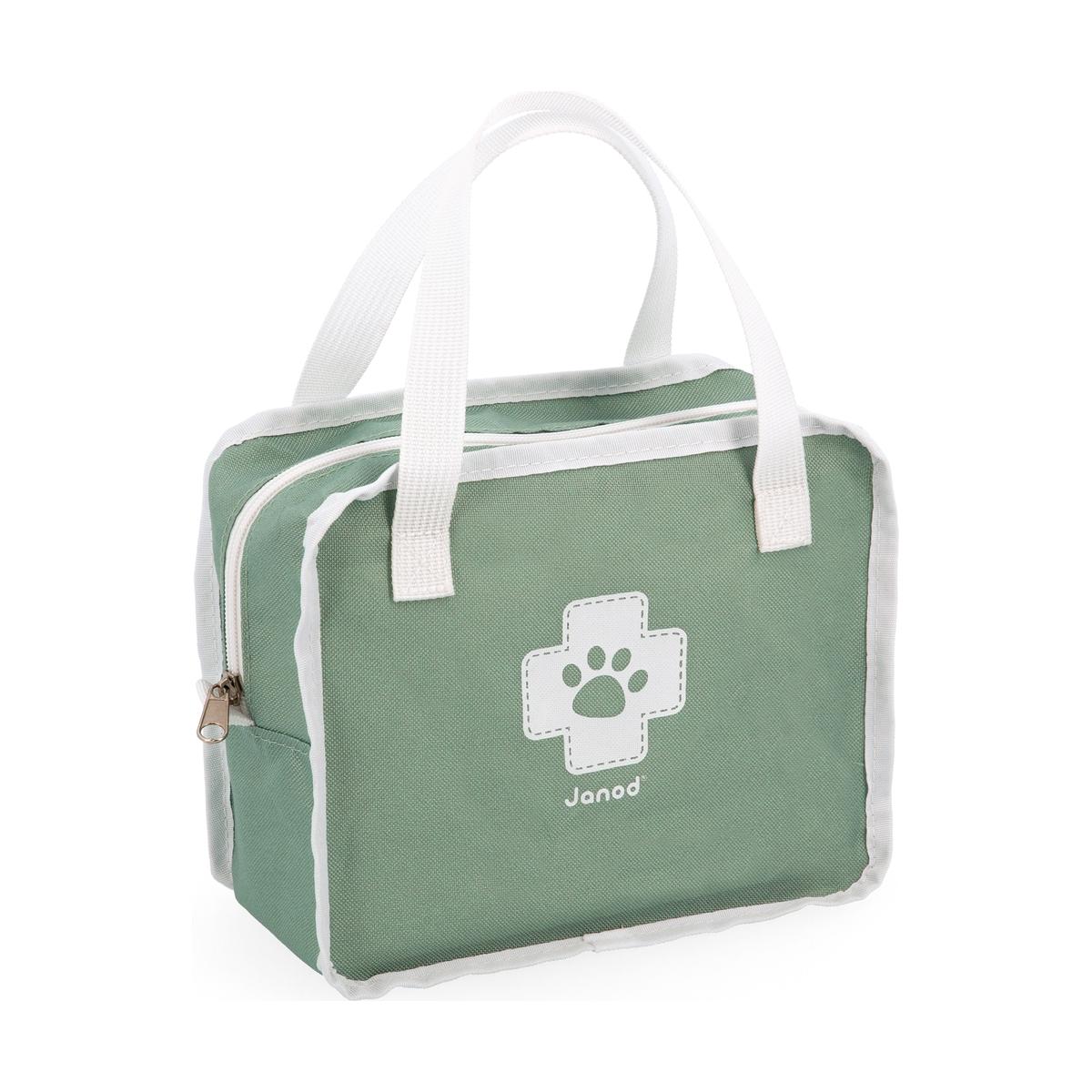 Malette de vétérinaire vert, blanc, JANOD